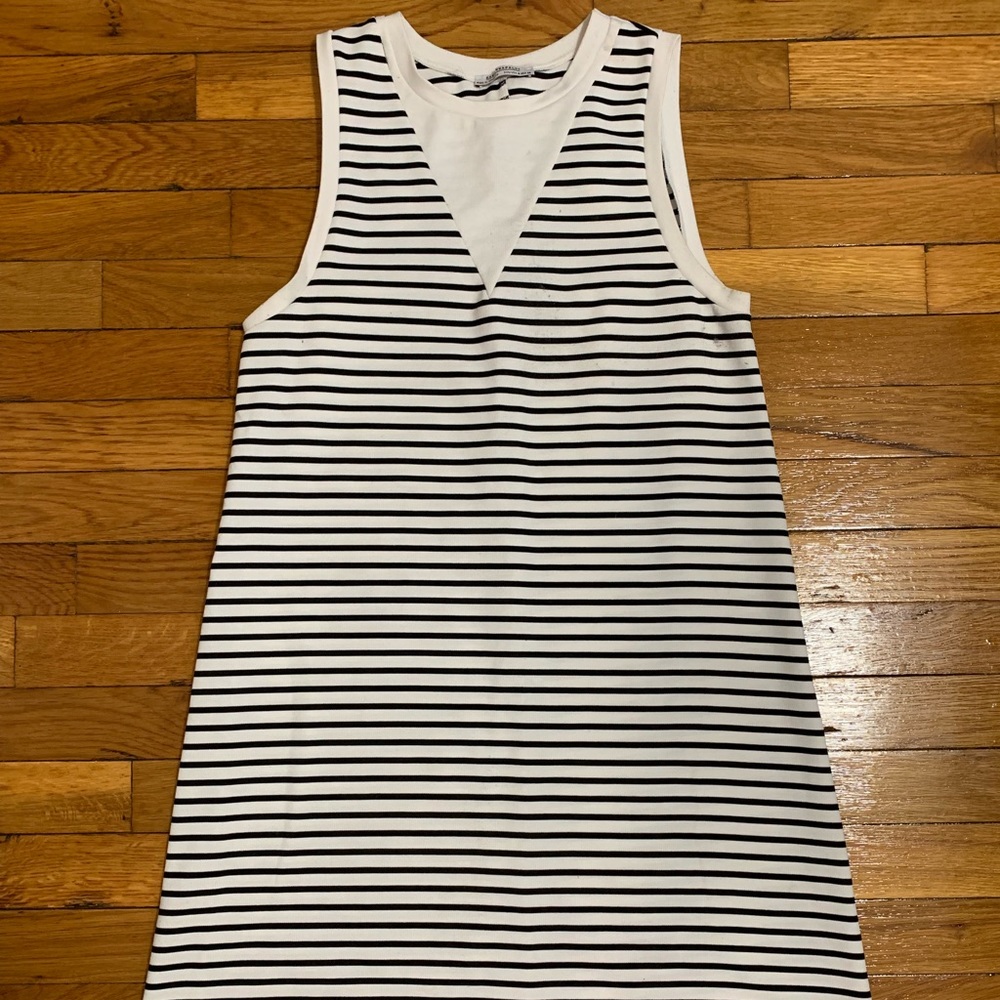ZARA Cotton Stripe Dress